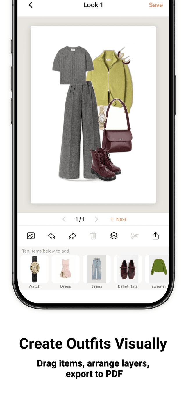 Build Looks Visually